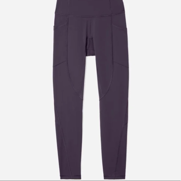 EVERLANE - The Perform Pocket Legging in Eggplant - large - sold out - NWOT - Picture 6 of 6